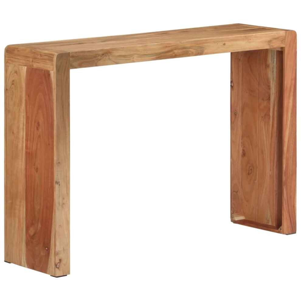 Vidaxl Console Table Sofa Table Hallway Side Table Wooden Solid Wood Acacia
