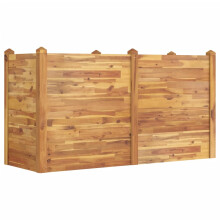 vidaXL Garden Raised Bed Planter Pot Flower Bed Planter Box Solid Wood Acacia