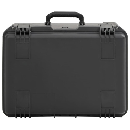 VidaXL vidaXL Portable Flight Case Portable Protective Case Hard Camera Case Black PP 1