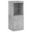 VidaXL vidaXL Sideboard with LED Lights Cupboard Highboard Side Cabinet Concrete Grey 5