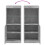 VidaXL vidaXL Sideboard with LED Lights Cupboard Highboard Side Cabinet Concrete Grey 10