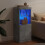 VidaXL vidaXL Sideboard with LED Lights Cupboard Highboard Side Cabinet Concrete Grey 3