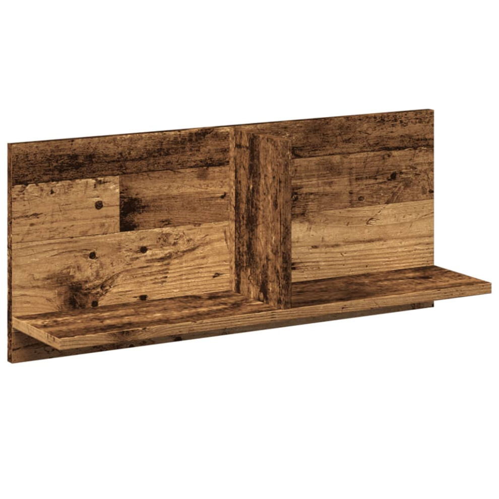 Vidaxl Wall Cabinet Bathroom Wall Hanging Cabinet Old Wood Engineered Wood