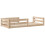 VidaXL vidaXL Bed Frame without Mattress Bed Base Bedstead 80x200 cm Solid Wood Pine 6