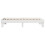 VidaXL vidaXL Bed Frame without Mattress Bed Base White 100x200 cm Solid Wood Pine 5