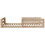 VidaXL vidaXL Bed Frame without Mattress Bed Base Bedstead 80x200 cm Solid Wood Pine 5