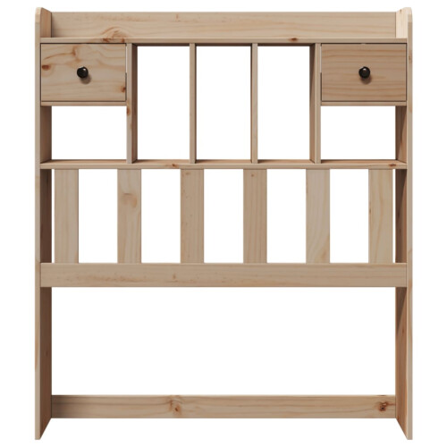 VidaXL vidaXL Headboard with Storage Bed Headboard Bed Header 90 cm Solid Wood Pine 2