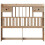 VidaXL vidaXL Headboard with Storage Bed Headboard Bed Header 135 cm Solid Wood Pine 3