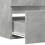 VidaXL vidaXL Sink Cabinet Vanity Unit Storage Cupboard Concrete Grey Engineered Wood 8