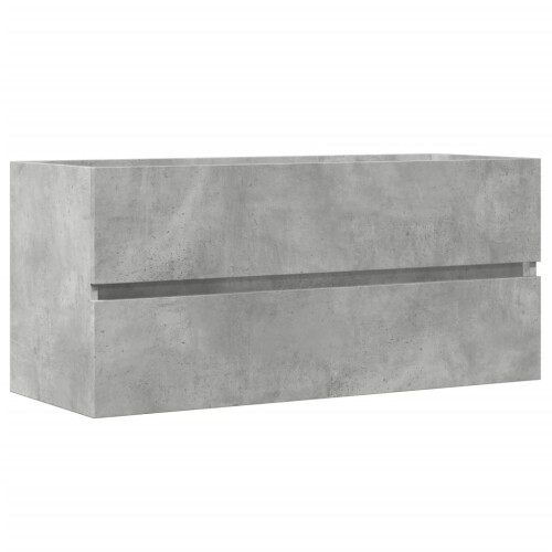 VidaXL vidaXL Sink Cabinet Vanity Unit Storage Cupboard Concrete Grey Engineered Wood