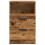 VidaXL vidaXL Bedside Cabinet Nightstand Bed Side Table Old Wood Engineered Wood 5