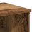 VidaXL vidaXL Bedside Cabinet Nightstand Bed Side Table Old Wood Engineered Wood 9
