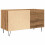 VidaXL vidaXL Record Cabinet Sideboard Storage Cabinet Artisan Oak Engineered Wood 6