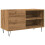 VidaXL vidaXL Record Cabinet Sideboard Storage Cabinet Artisan Oak Engineered Wood 1