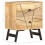 VidaXL vidaXL Solid Wood Mango Bedside Cabinet 40x30x50cm Nightstand Storage Cabinet 4