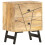 VidaXL vidaXL Solid Wood Mango Bedside Cabinet 40x30x50cm Nightstand Storage Cabinet 8