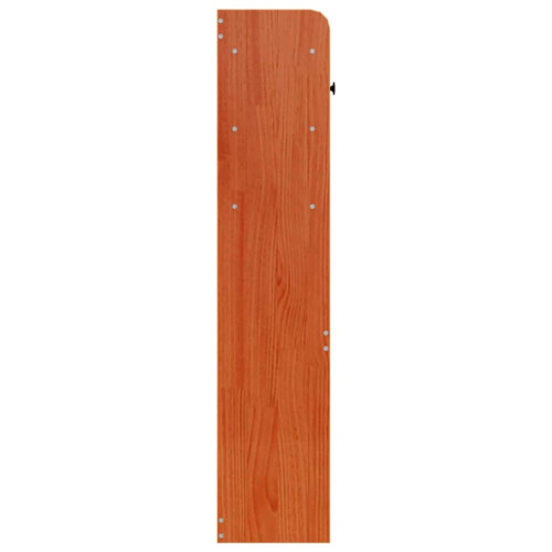 VidaXL vidaXL Headboard with Storage Bed Headboard Wax Brown 75 cm Solid Wood Pine 2