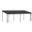 VidaXL vidaXL Wand-Pavillon 6x3x,5 m Anthrazit 4
