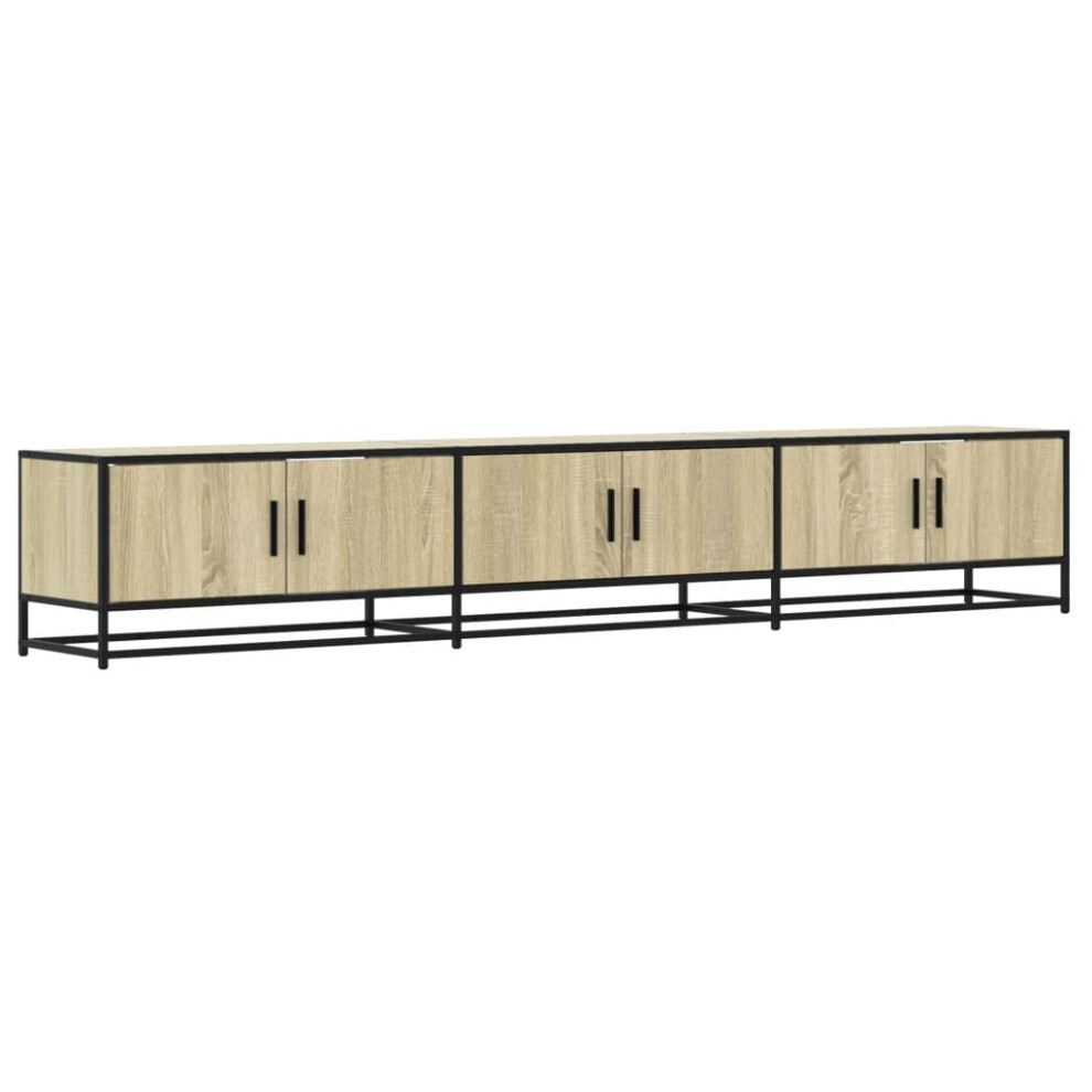 Vidaxl Tv Cabinet Tv Stand Media Cabinet Tv Unit Sonoma Oak Engineered Wood