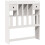 VidaXL vidaXL Headboard with Storage Bedroom Bed Header White 75 cm Solid Wood Pine 2
