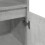VidaXL vidaXL Bathroom Cabinet Cupboard Vanity Unit Concrete Grey Engineered Wood 8