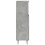 VidaXL vidaXL Bathroom Cabinet Cupboard Vanity Unit Concrete Grey Engineered Wood 5