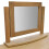 VidaXL vidaXL Solid Oak Wood Dressing Table with Stool Mirror Vanity Makeup Unit 3