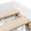 VidaXL vidaXL Bed Frame without Mattress White 150x200 cm King Size Solid Wood Pine 7