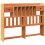 VidaXL vidaXL Headboard with Storage Bed Headboard Wax Brown 150 cm Solid Wood Pine 1
