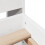 VidaXL vidaXL Bed Frame without Mattress White 150x200 cm King Size Solid Wood Pine 9