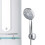 VidaXL vidaXL Shower Panel Unit 25x43x120cm Silver Bathroom Waterfall Jet Column Wall 5
