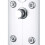 VidaXL vidaXL Shower Panel Unit 25x43x120cm Silver Bathroom Waterfall Jet Column Wall 7