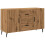 VidaXL vidaXL Sideboard Side Cabinet Cupboard Highboard Artisian Oak Engineered Wood 2