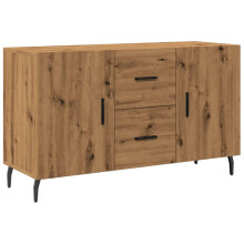 vidaXL Sideboard Side Cabinet Cupboard Highboard Artisian Oak Engineered Wood