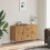 VidaXL vidaXL Sideboard Side Cabinet Cupboard Highboard Artisian Oak Engineered Wood 3
