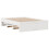 VidaXL vidaXL Bookcase Bed without Mattress Bed White 140x190 cm Solid Wood Pine 7
