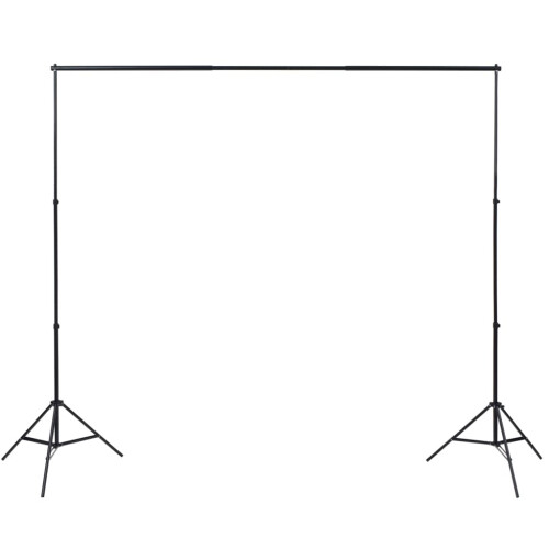 VidaXL vidaXL Photo Studio Kit with 5 Coloured Backdrops and Adjustable Frame Stand 2