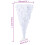 VidaXL vidaXL Upside-down Artificial Christmas Tree with Stand White 240 cm Xmas Tree 4