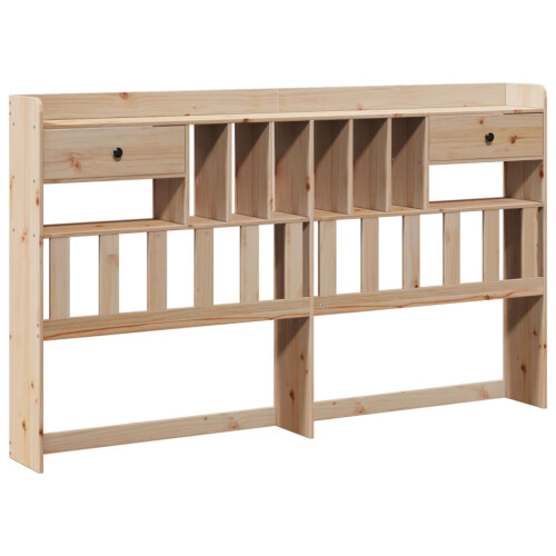 VidaXL vidaXL Headboard with Storage Bed Headboard Bed Header 180 cm Solid Wood Pine