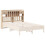 VidaXL vidaXL Headboard with Storage Bed Headboard Bed Header 180 cm Solid Wood Pine 7