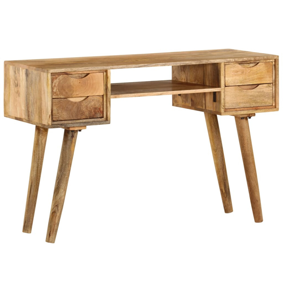 Vidaxl Solid Mango Wood Writing Desk 115X47x76cm Computer Table Furniture