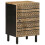VidaXL vidaXL Bathroom Cabinet Storage Unit Cupboard Vanity Unit Solid Wood Mango 1