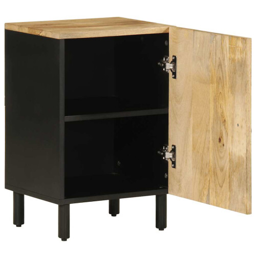 VidaXL vidaXL Bathroom Cabinet Storage Unit Cupboard Vanity Unit Solid Wood Mango 1
