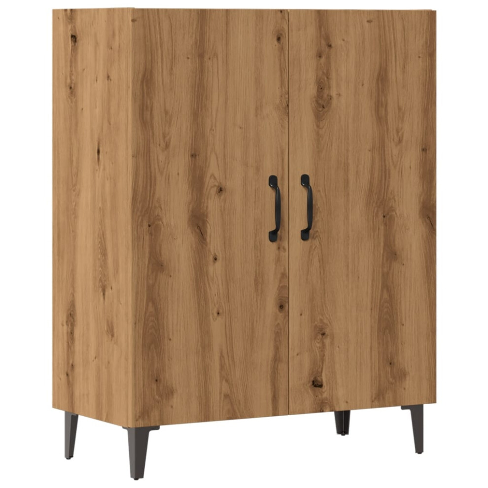 vidaXL Sideboard Cupboard Side Cabinet Highboard Artisan Oak Engineered Wood