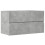 VidaXL vidaXL Sink Cabinet Vanity Unit Storage Cupboard Concrete Grey Engineered Wood 1