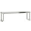 VidaXL vidaXL Kitchen Work Table with Overshelf Prep Catering Table Stainless Steel 5