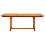 VidaXL vidaXL Solid Acacia Wood Garden Dining Table Extendable Outdoor Patio Table 5