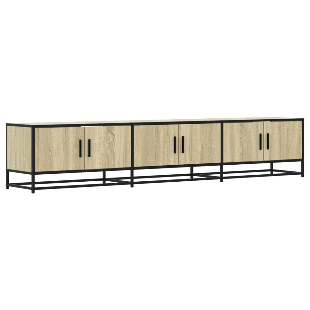 Vidaxl Tv Cabinet Tv Stand Media Cabinet Tv Unit Sonoma Oak Engineered Wood