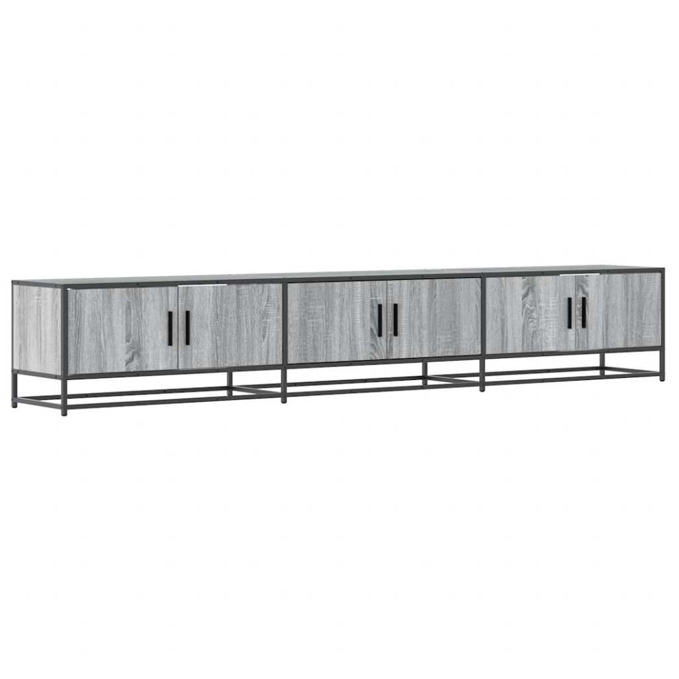 Vidaxl Tv Cabinet Tv Stand Media Cabinet Tv Unit Grey Sonoma Engineered Wood