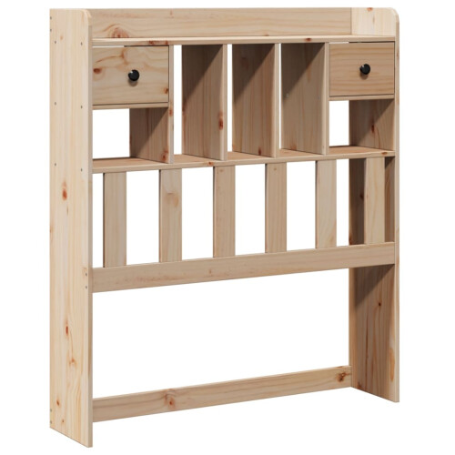 VidaXL vidaXL Headboard with Storage Bed Headboard Bed Header 100 cm Solid Wood Pine